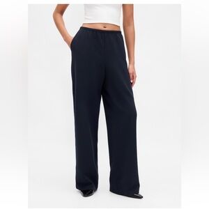 GAP Easy Wide Leg Pants in Navy Like New